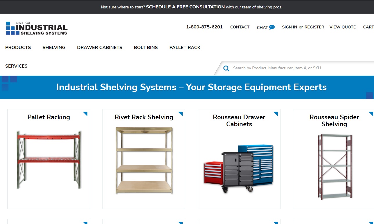 Industrial Shelving Systems Storage Racks