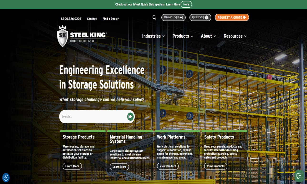 Steel King Industries, Inc. Steel King Industries, Inc.